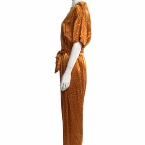 JOIE copper jumpsuit cheetah print